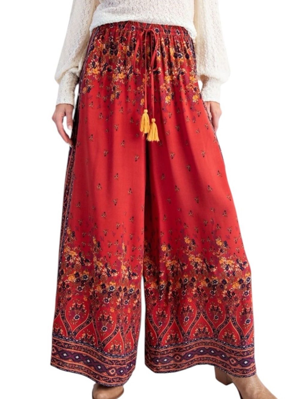 906:  EASEL NWT PANTS RASPBERRY (H32)